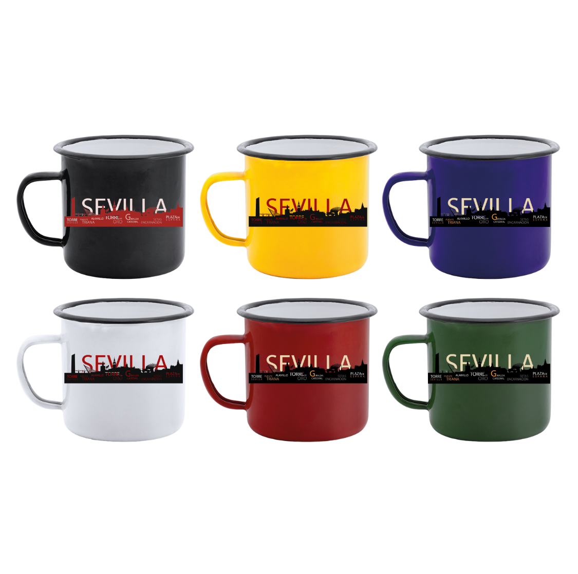 ☕ Jarrillo de Lata Vintage – Colección Sevilla