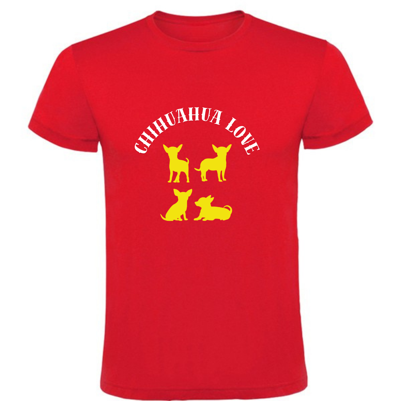 Camiseta hombre “Chihuahua Love”