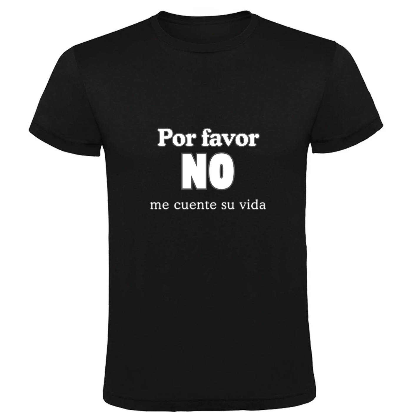 Camiseta hombre “No me cuentes”