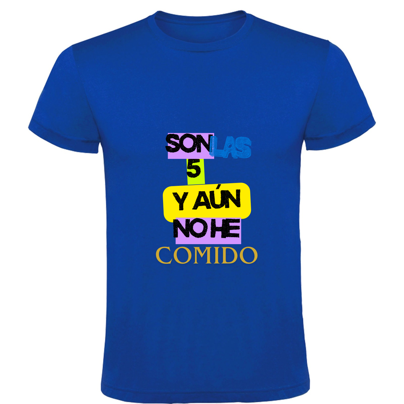Camiseta hombre “Son las 5”