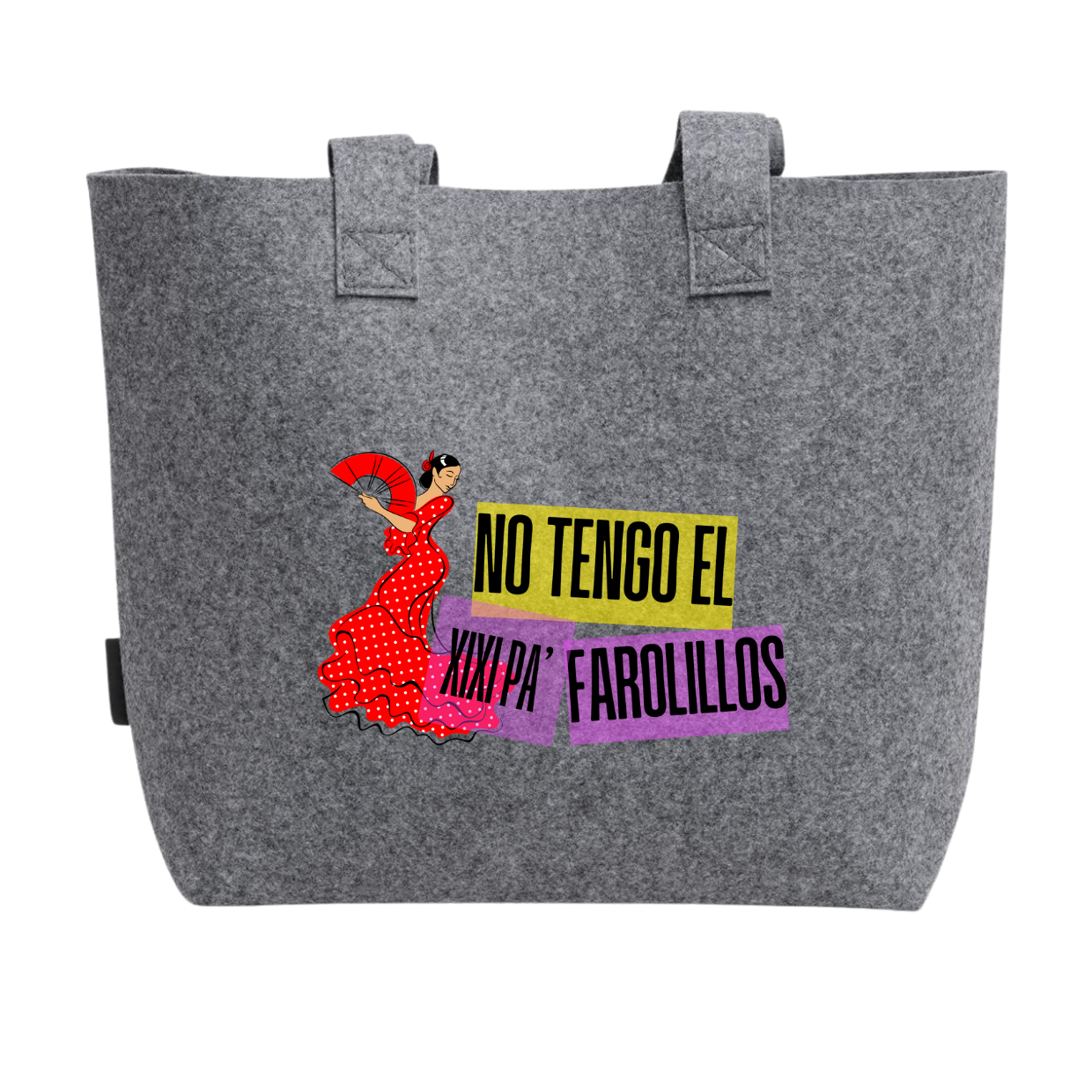 Bolso vigoré "No tengo el xixi pa´farolillos"