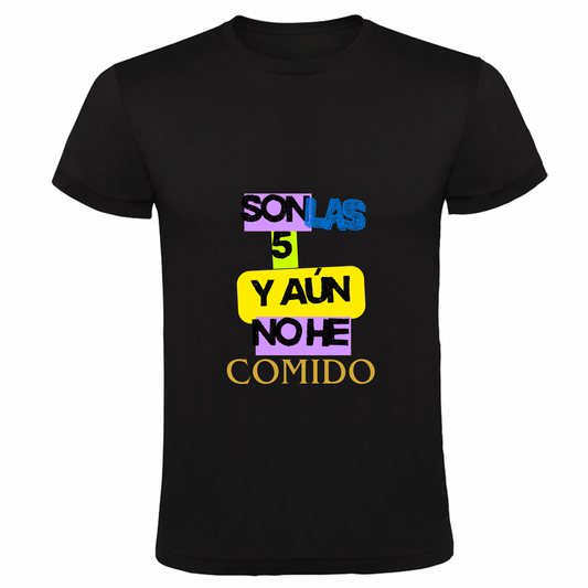 Camiseta hombre “Son las 5”