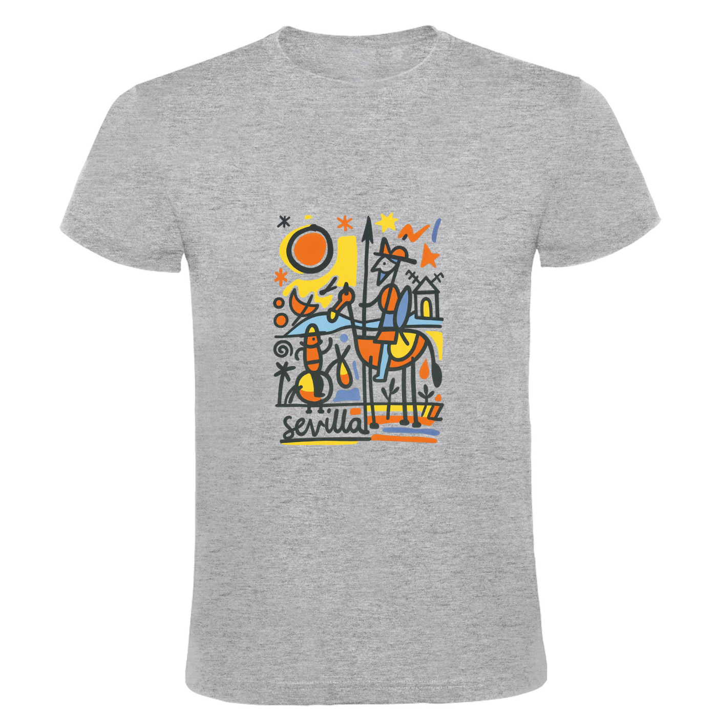 👕 Camisetas "Don Quijote" Unisex – Colección Sevilla