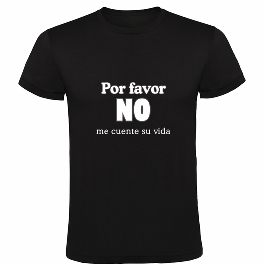 Camiseta hombre “No me cuentes”
