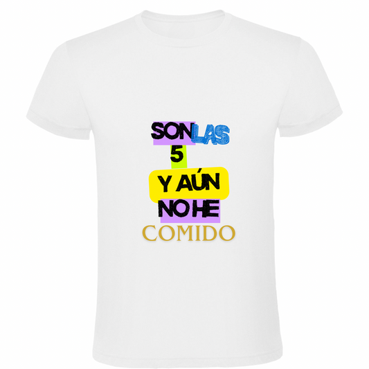 Camiseta hombre “Son las 5”