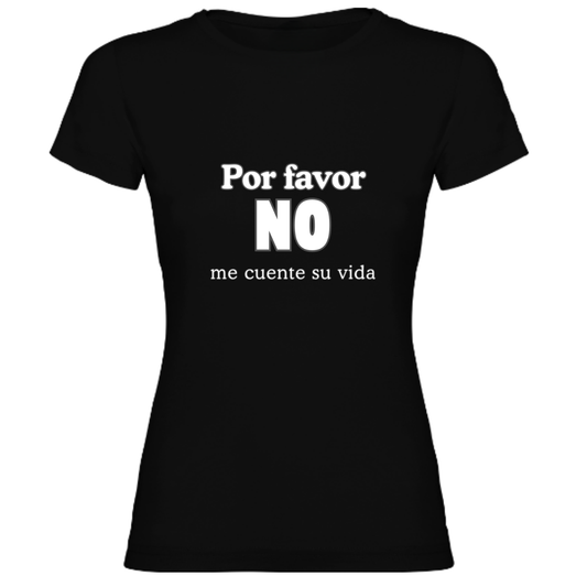 Camisetas Mujer "No me cuentes"