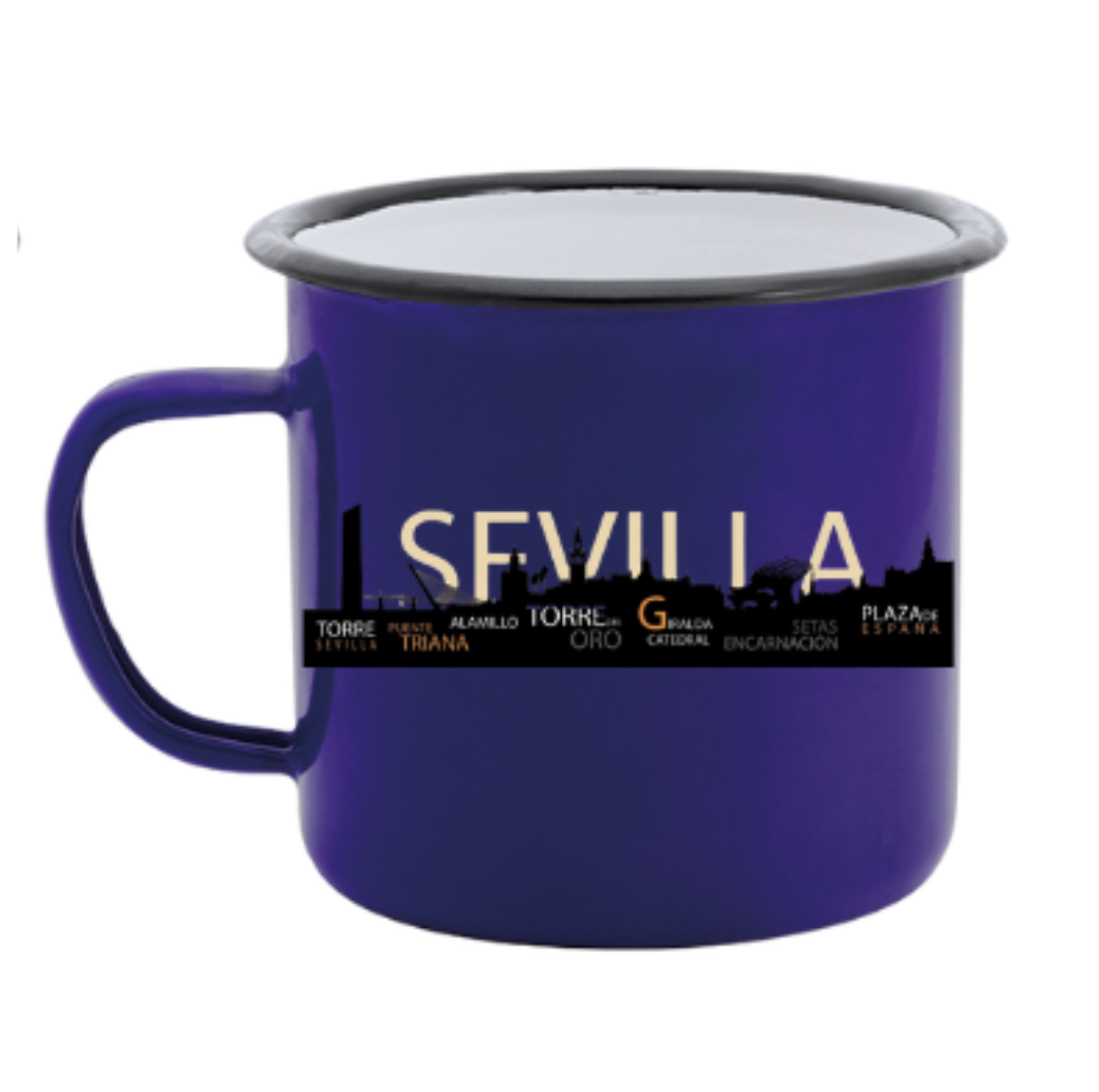 ☕ Jarrillo de Lata Vintage – Colección Sevilla